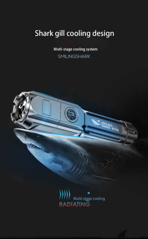 Powerful LED Tactical Flashlight