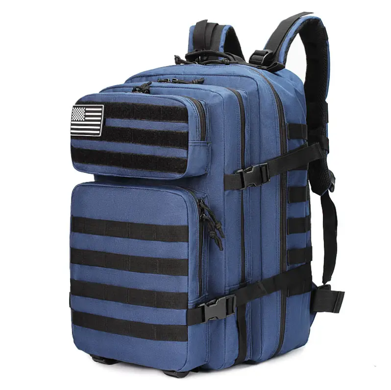 45L Waterproof Tactical Backpack with Camouflage Design