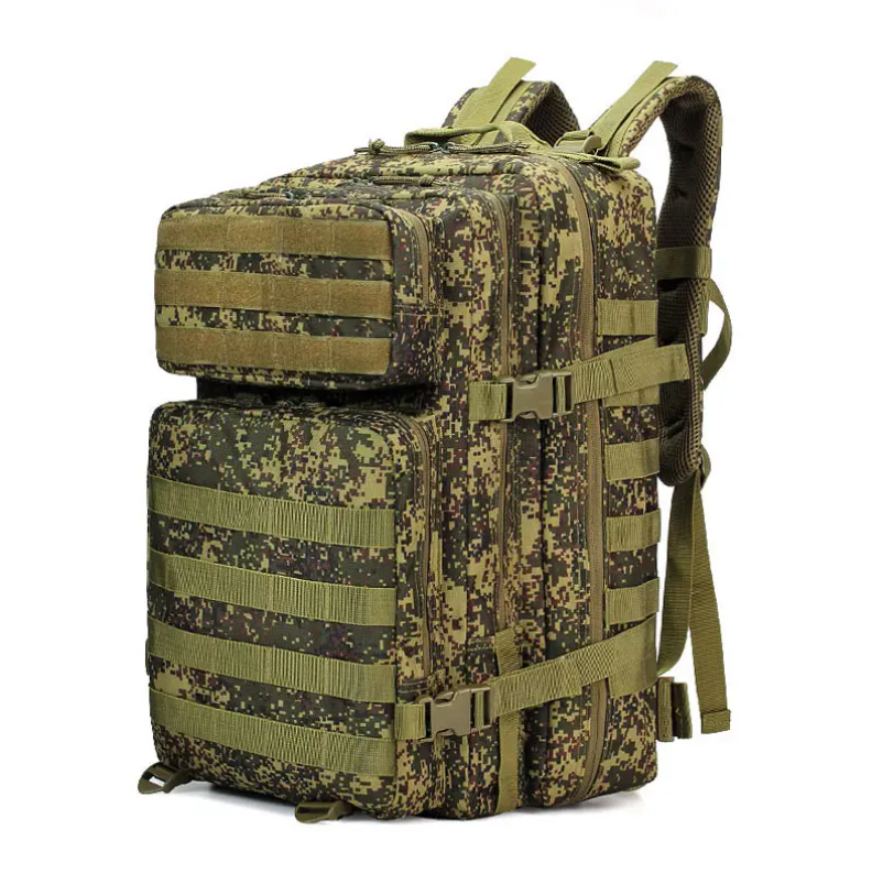 45L Waterproof Tactical Backpack with Camouflage Design