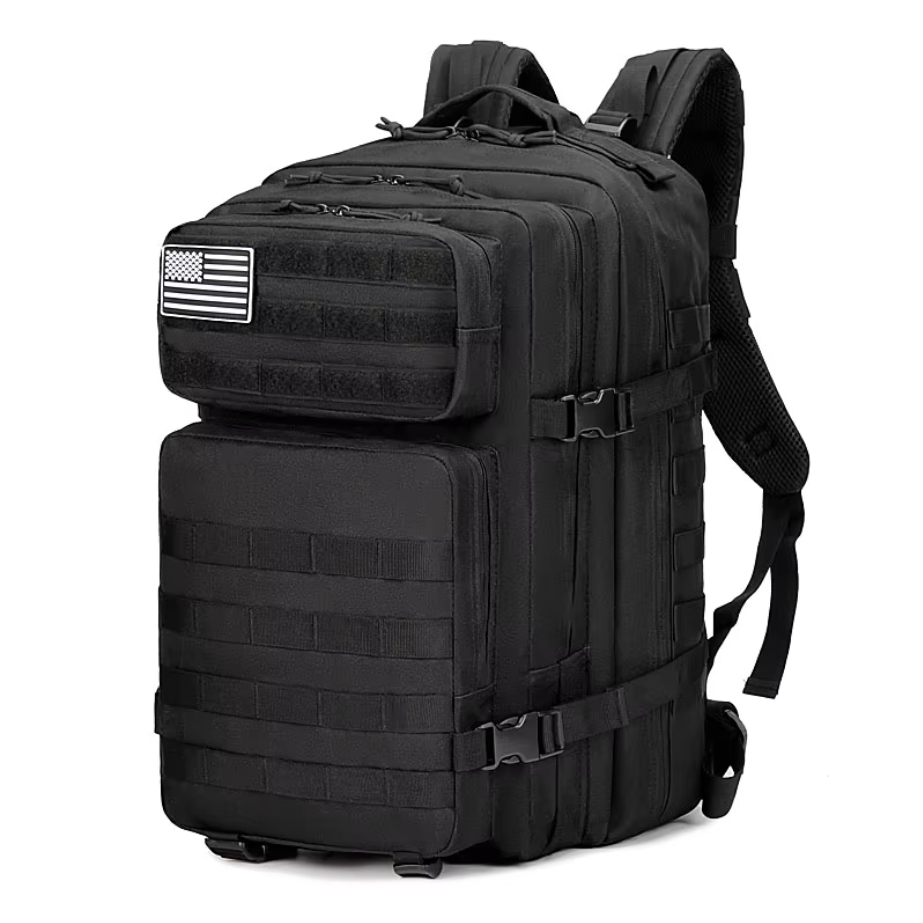 45L Waterproof Tactical Backpack with Camouflage Design