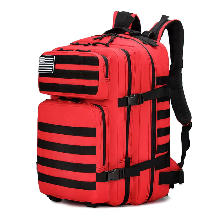 45L Waterproof Tactical Backpack with Camouflage Design
