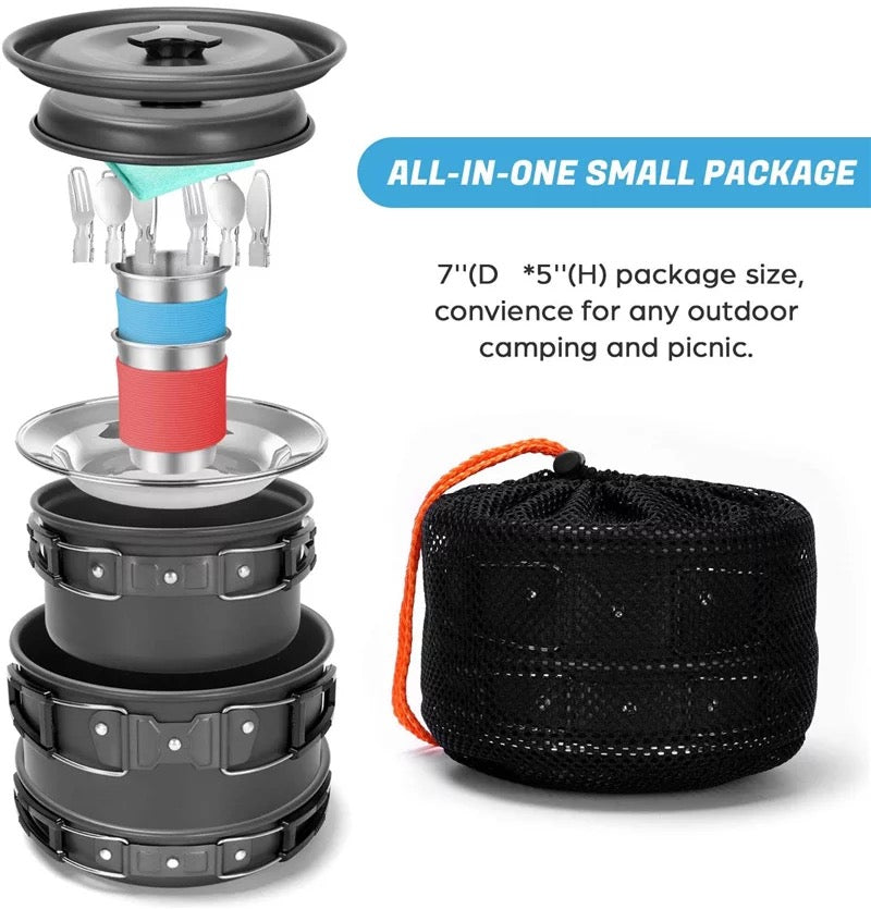 Compact Outdoor Cooking Set