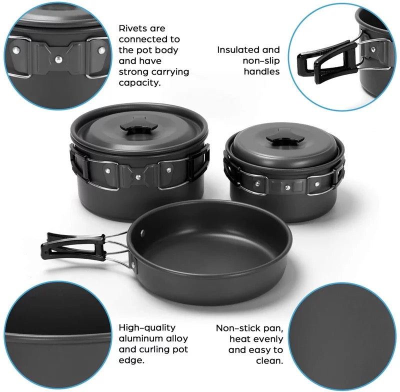Compact Outdoor Cooking Set