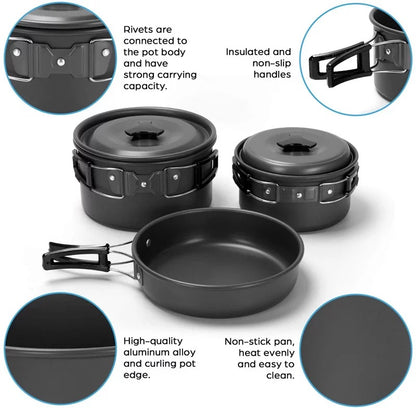 Compact Outdoor Cooking Set