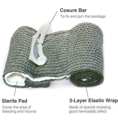 6-Inch Trauma Wound Dressing