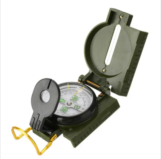 Aluminum Alloy Folding Compass with Scale