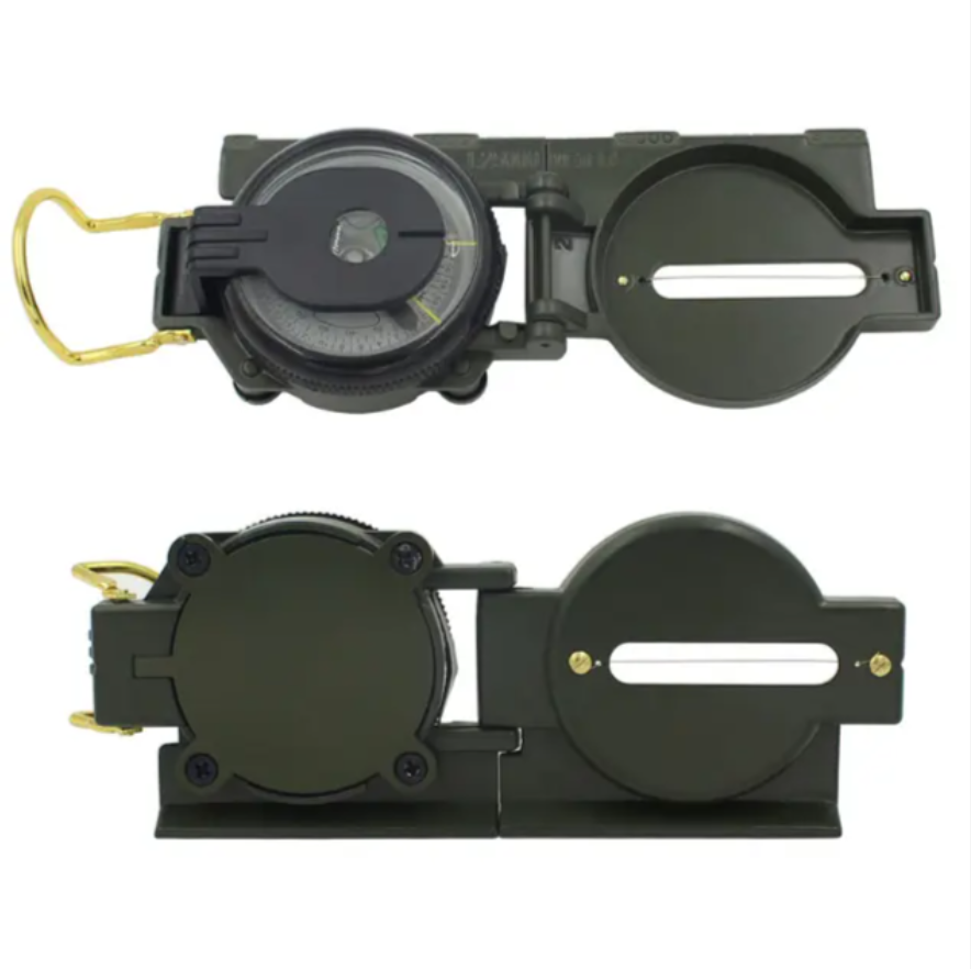 Aluminum Alloy Folding Compass with Scale