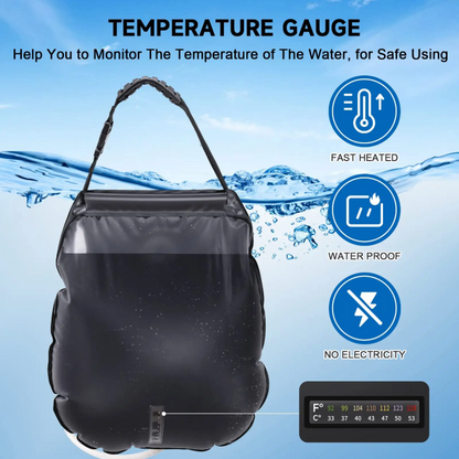 Portable Solar Camping Shower Bag - 20L