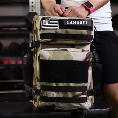45L Tactical Waterproof Gym Backpack
