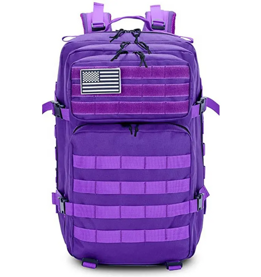 45L Camo Outdoor Hiking Rucksack