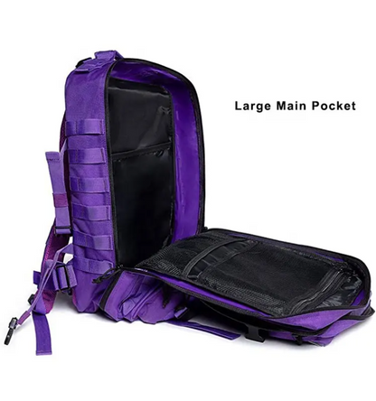 45L Camo Outdoor Hiking Rucksack