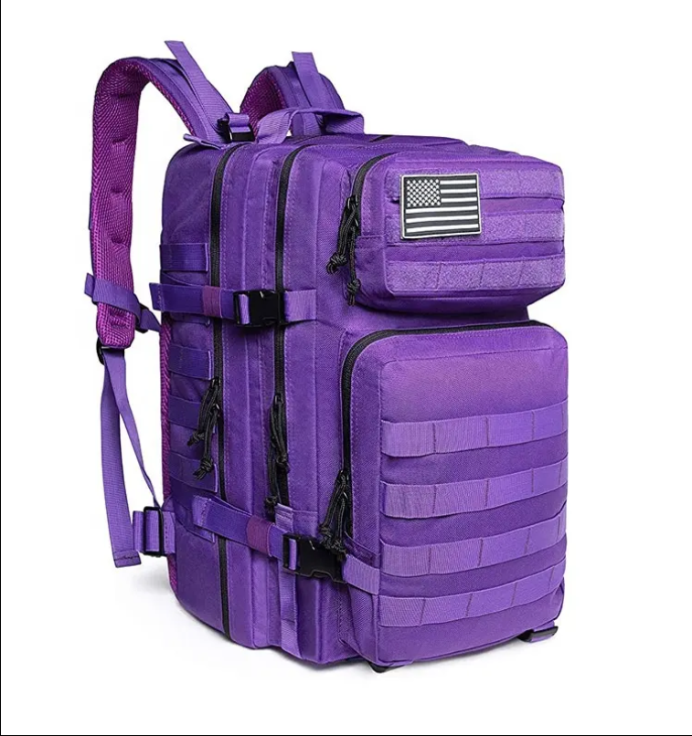 45L Camo Outdoor Hiking Rucksack