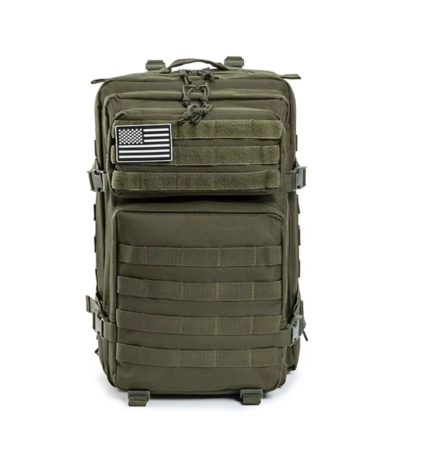 45L Camo Outdoor Hiking Rucksack