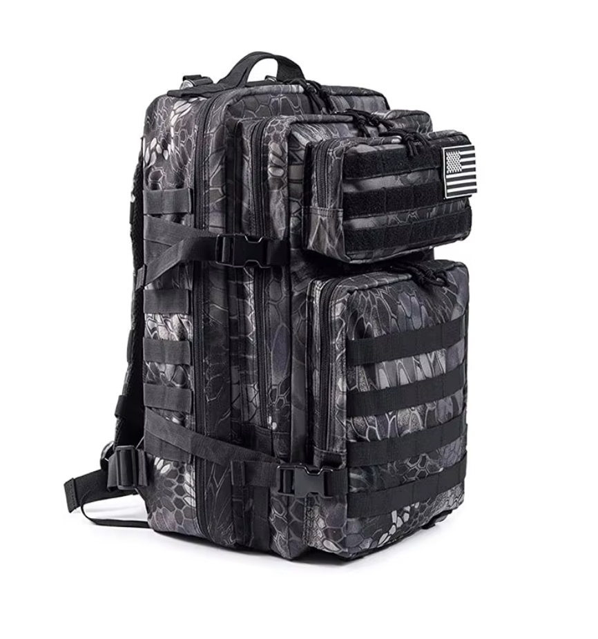 45L Camo Outdoor Hiking Rucksack
