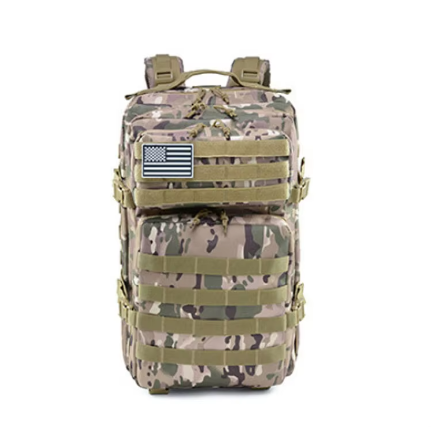45L Camo Outdoor Hiking Rucksack