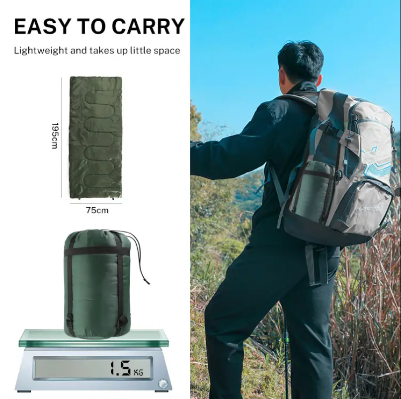 Ultralight Polyester Camping Sleeping Bag