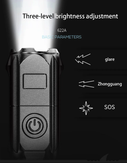 Powerful LED Tactical Flashlight