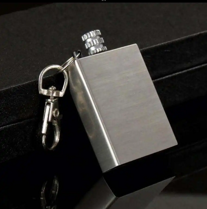 Portable Flint Fire Starter Keychain